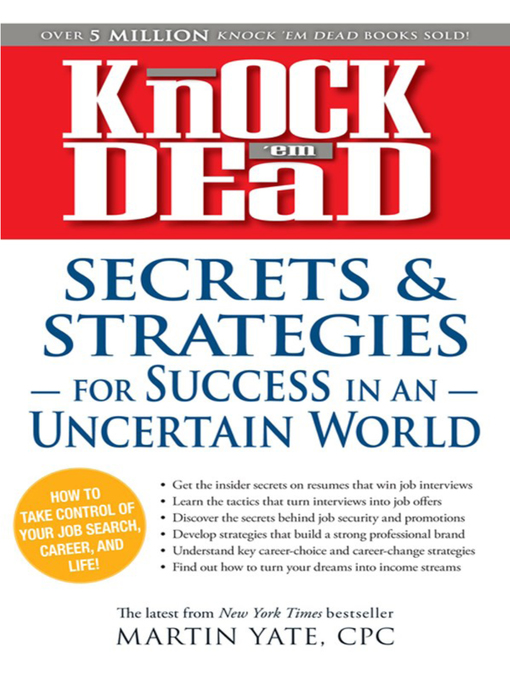 Cover image for Knock 'em Dead Secrets & Strategies
